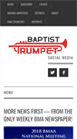 Mobile Screenshot of baptisttrumpet.com